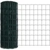 Euro tvora 0,6 x 10 m PVC padengta geležis Žalia