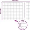 Euro tvoros su stulpu 25 x 0,4 m Galvanizuotas plienas