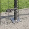 Suvirinta vielos tvora su betono baze 50 x 0,4 m (W x H)