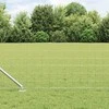 Tvora su stulpais Sidabro 0,6 x 25 m Plienas