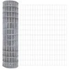 Lauko Euro tvoros su betono pagrindu 10 x 1,5 m Sidabrinė