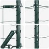 Suvirinta vielos tvora su betono baze 10 x 1,4 m (P x A)