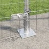 Tvora su stulpais Sidabro 1,6 x 10 m Plienas