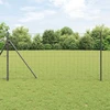 Euro tvoros žemės tvirtinimas 10 x 1,2 m PVC dengtas plienas