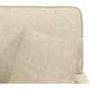 Sofa Faina su sijonu 3 vnt. Kreminė audinys 91 x 157 x 91 cm