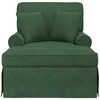 Sofa Faina su sijonu 3 pcs Džiunglių žalia Kordūrinis audinys
