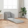 Sofa lova Debesų pilka 65 x 80 x 83 cm audinys