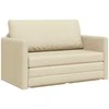 Sofa lova 110cm Kreminė audinys