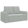 Sofa lova Šviesiai pilka 148 x 71 x 83 cm Aksomas