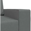 Sofa lova Tamsiai pilka 245 x 78 x 77 cm audinys