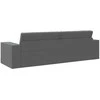 Sofa lova Tamsiai pilka 245 x 78 x 77 cm audinys