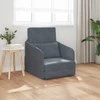 Sofa lova Tamsiai pilka 65 x 80 x 83 cm Aksomas