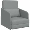 Sofa lova Šviesiai pilka 65 x 80 x 83 cm audinys