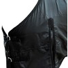 Flysinė, Dviejų Sluoksnių Gūnia su Pavaržomis, 125 cm, Juoda