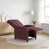 Fotelis Atsilošimas Violetinė Audinys