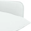 Fotelis Krėslas Balta Audinys