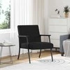 Fotelis krėslas Juoda 59 x 75 x 78 cm audinys