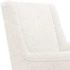 Fotelis Krėslas Kreminė Bouclé