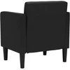 Fotelis Sofa-kėdė su porankiais, juoda, 53 cm, audinys