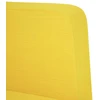 Fotelis Sofa-kėdė su porankiais, šviesiai geltona, 53 cm, audinys