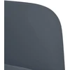 Fotelis Sofa-kėdė su porankiais, tamsiai pilka, 54 cm, aksomas
