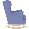 Fotelis Supama kėdė Jeans Mėlyna 74x90x102 cm Audinys