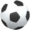 Futbolo vartai su kamuoliais, 2-1, balti, 184x64x124cm, metalas