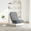 Futono sofa-lova su čiužiniu, balta, 60x206x11cm, pušis