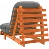 Futono sofa-lova su čiužiniu, vaško ruda, 70x206x11cm, pušis