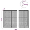 Gabionas su 3,5 mm laidu ir 5x5 cm tinkleliu 800x50x200 cm