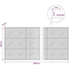 Gabionas su 3,5 mm laidu ir 5x5 cm tinkleliu 1200x10x150 cm