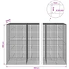 Gabionas su 3,5 mm laidu ir 5x5 cm tinkleliu 900x50x200 cm