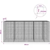 Gabionas su 3,5 mm laidu ir 5x5 cm tinkleliu 450x50x200 cm