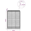 Gabionas su 3,5 mm laidu ir 5x5 cm tinkleliu 150x100x200 cm