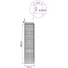 Gabionas su 3,5 mm laidu ir 5x5 cm tinkleliu 50x30x200 cm