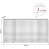 Gabionas su 3,5 mm laidu ir 5x5 cm tinkleliu 200x30x100 cm