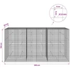 Gabionas su 3,5 mm laidu ir 5x5 cm tinkleliu 300x50x150 cm