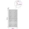 Gabionas su 3,5 mm laidu ir 5x5 cm tinkleliu 100x10x200 cm