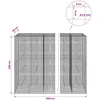 Gabionas su 3,5 mm laidu ir 5x5 cm tinkleliu 850x30x200 cm