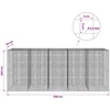Gabionas su 3,5 mm laidu ir 5x5 cm tinkleliu 500x30x200 cm