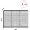 Gabionas su 3,5 mm laidu ir 5x5 cm tinkleliu 300x100x200 cm