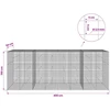 Gabionas su 3,5 mm laidu ir 5x5 cm tinkleliu 400x50x150 cm