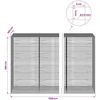 Gabionas su 3,5 mm laidu ir 5x5 cm tinkleliu 1200x100x200 cm
