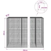 Gabionas su 3,5 mm laidu ir 5x5 cm tinkleliu 1150x50x200 cm