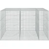 Gabionas su 3,5 mm laidu ir 5x5 cm tinkleliu 250x100x150 cm