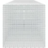 Gabionas su 3,5 mm laidu ir 5x5 cm tinkleliu 800x100x100 cm