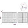 Gabionas su 3,5 mm laidu ir 5x5 cm tinkleliu 850x20x100 cm