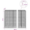 Gabionas su 3,5 mm laidu ir 5x5 cm tinkleliu 1150x30x200 cm