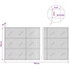 Gabionas su 3,5 mm laidu ir 5x5 cm tinkleliu 700x10x150 cm