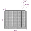 Gabionas su 3,5 mm laidu ir 5x5 cm tinkleliu 250x50x200 cm